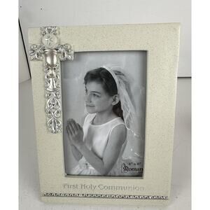 Picture Frame New First Holy Communion Stone Type Frame 4 x 6 Photo Roman Inc.